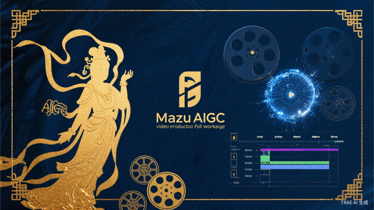 《妈祖》AIGC视频制作全流程解析